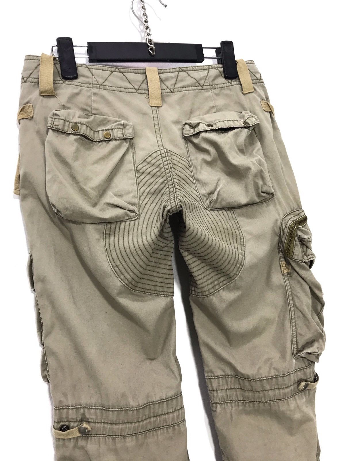 Polo Ralph Lauren 🐎Ralph Lauren Military Multi Pocket Low Rise Slim 6🟦 Size US 29 - 10 Thumbnail