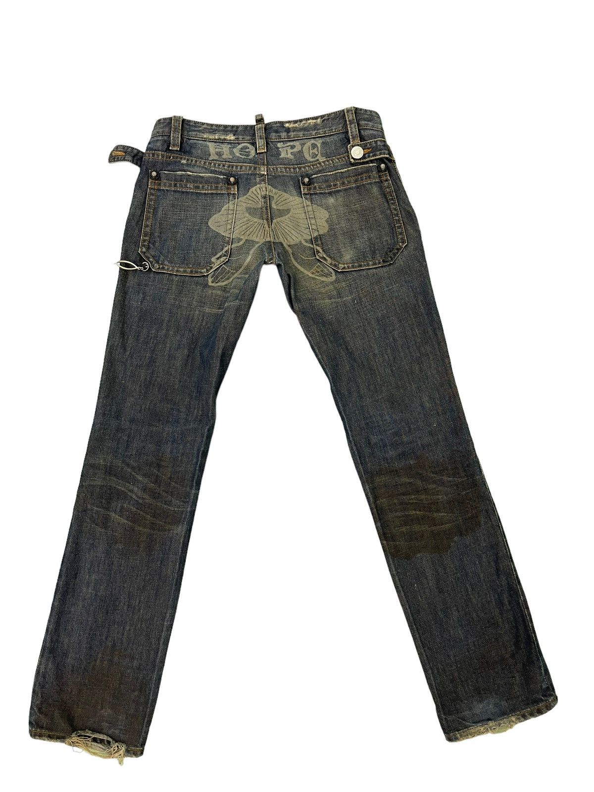 Dsquared2 Slim Jeans Dsquared2 Italy Distress Denim Low Rise 2🟦8 Size US 33 - 11 Thumbnail