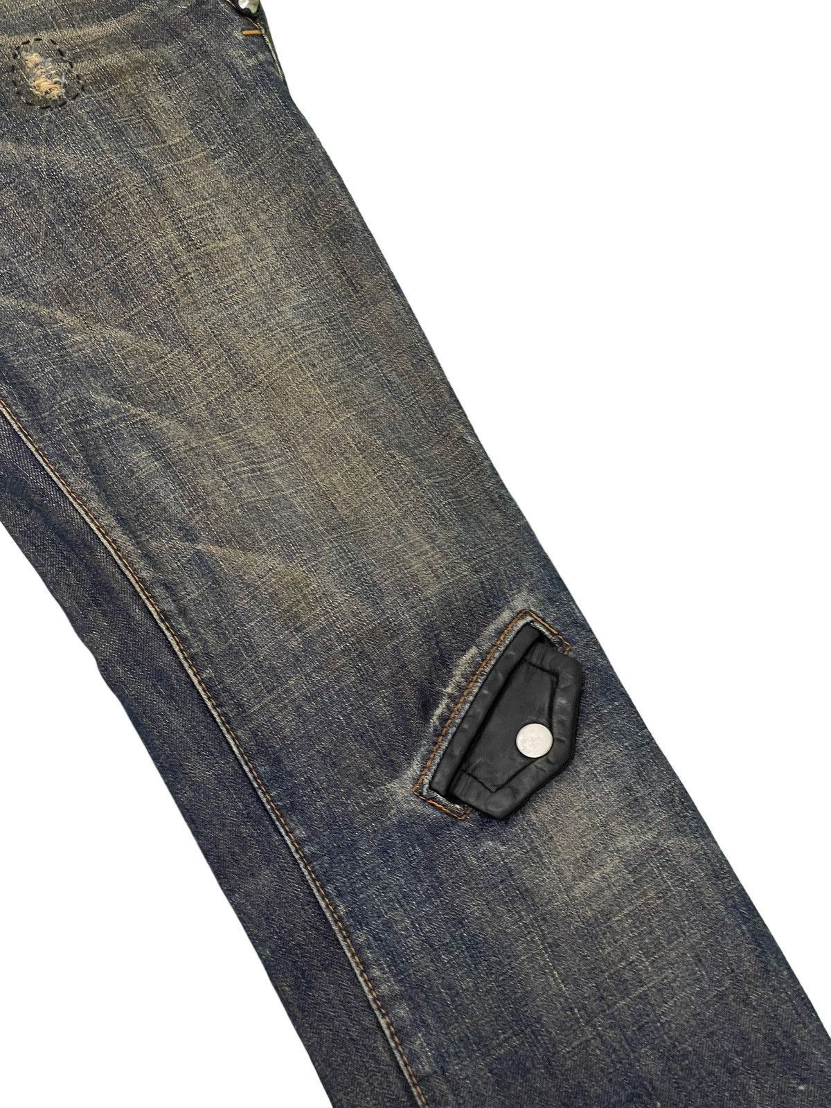 Dsquared2 Slim Jeans Dsquared2 Italy Distress Denim Low Rise 2🟦8 Size US 33 - 7 Thumbnail