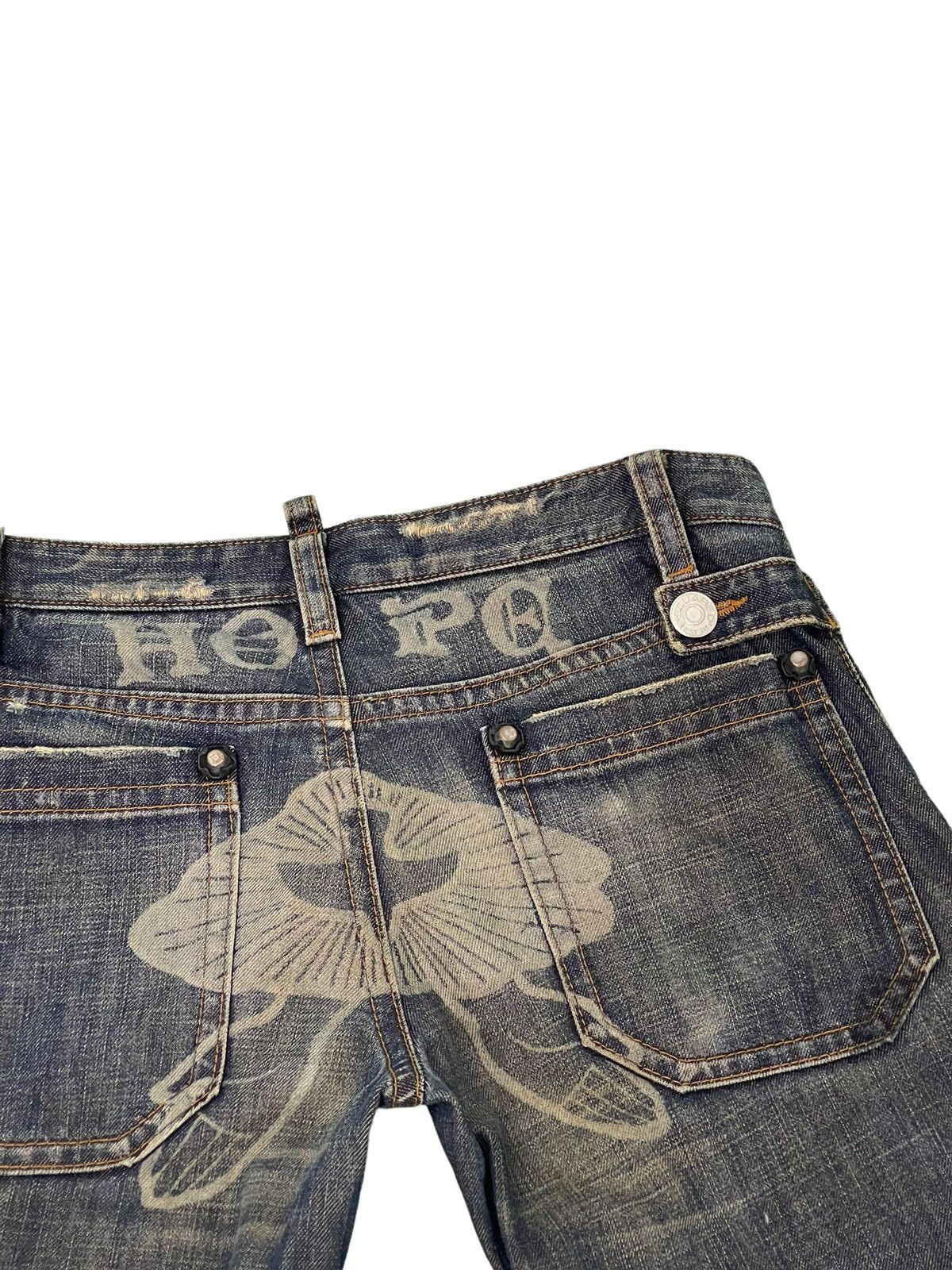 Dsquared2 Slim Jeans Dsquared2 Italy Distress Denim Low Rise 2🟦8 Size US 33 - 19 Thumbnail