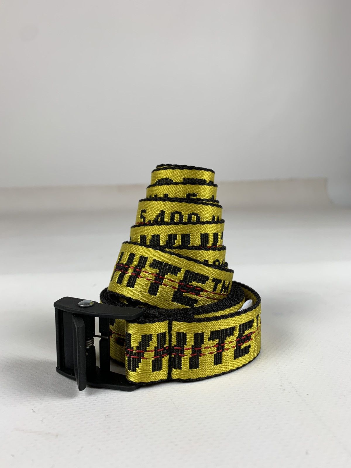 Authentic off white belt best sale