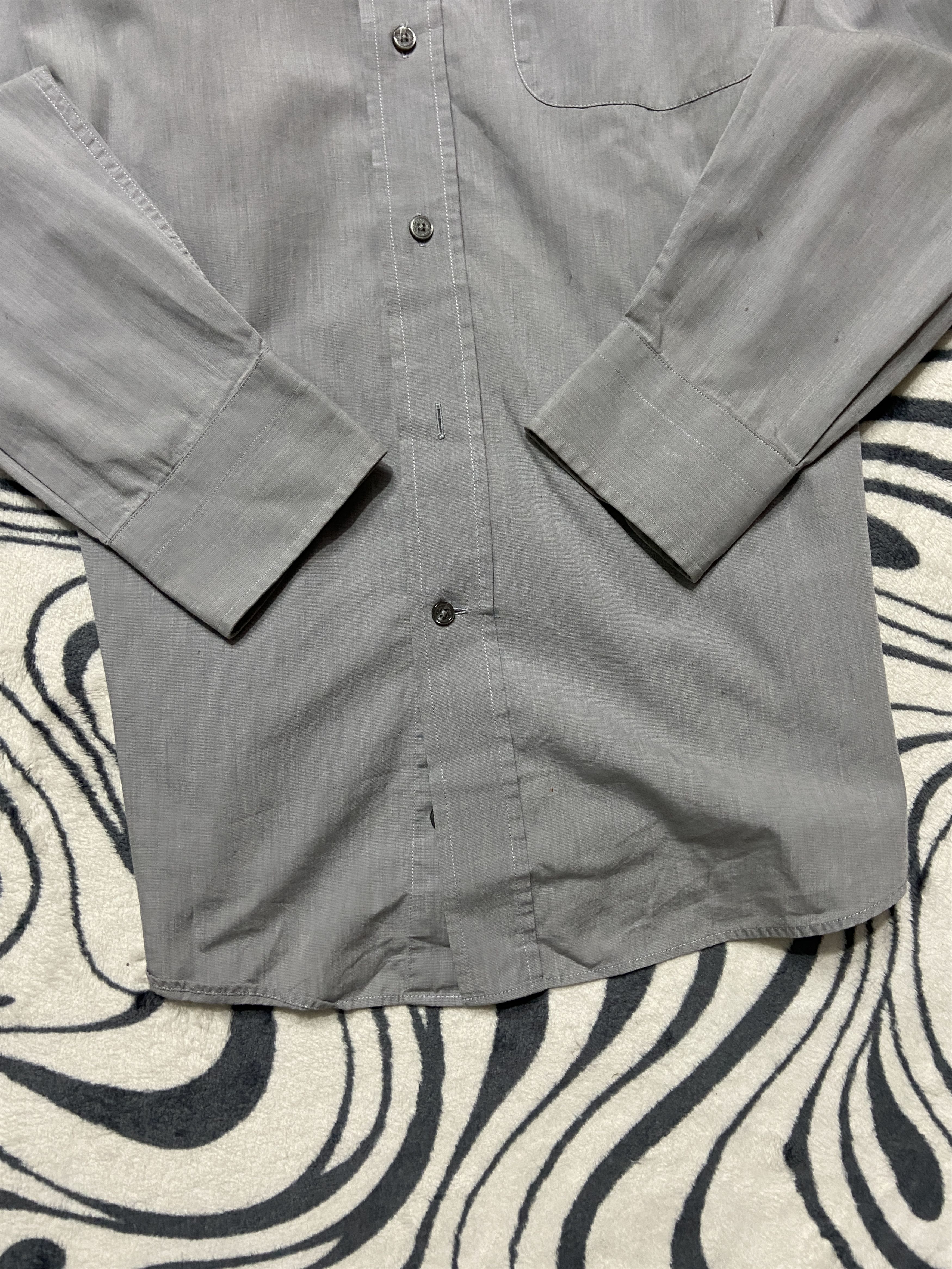 Yves Saint Laurent Yves Saint Laurent YSL Men's Long Sleeve Shirt Size US L / EU 52-54 / 3 - 3 Thumbnail