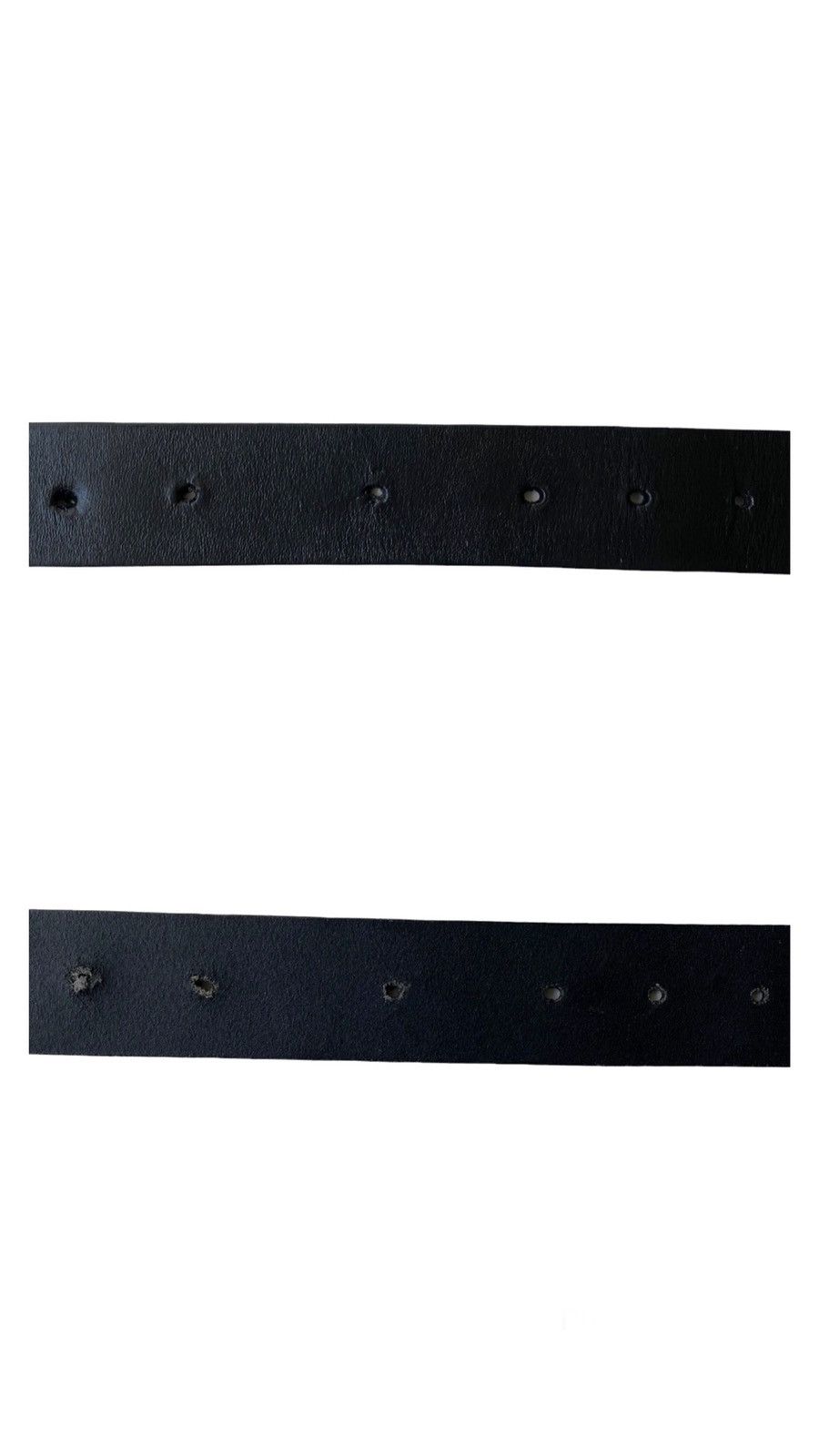 Gucci GUCCI Leather Calfskin Hysteria Belt 85 34 Black Size 30 - 3 Thumbnail