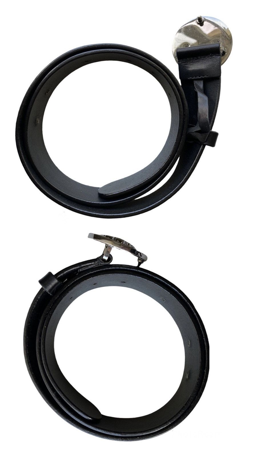 Gucci GUCCI Leather Calfskin Hysteria Belt 85 34 Black Size 30 - 4 Thumbnail
