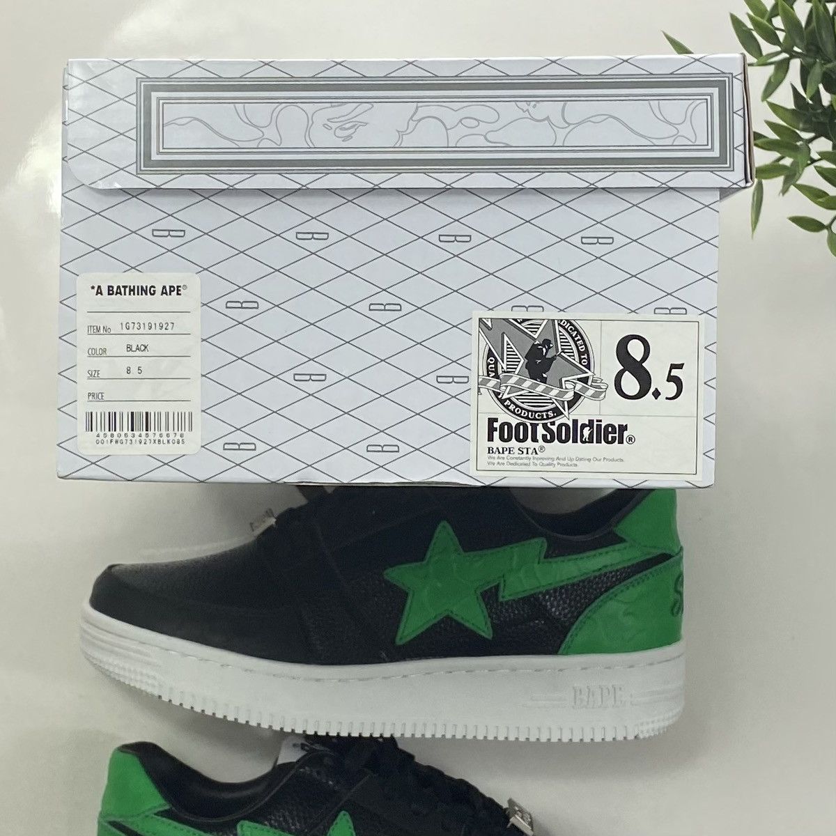 Bape Bape x Gunna Bapesta Low Size US 8.5 / EU 41-42 - 3 Thumbnail