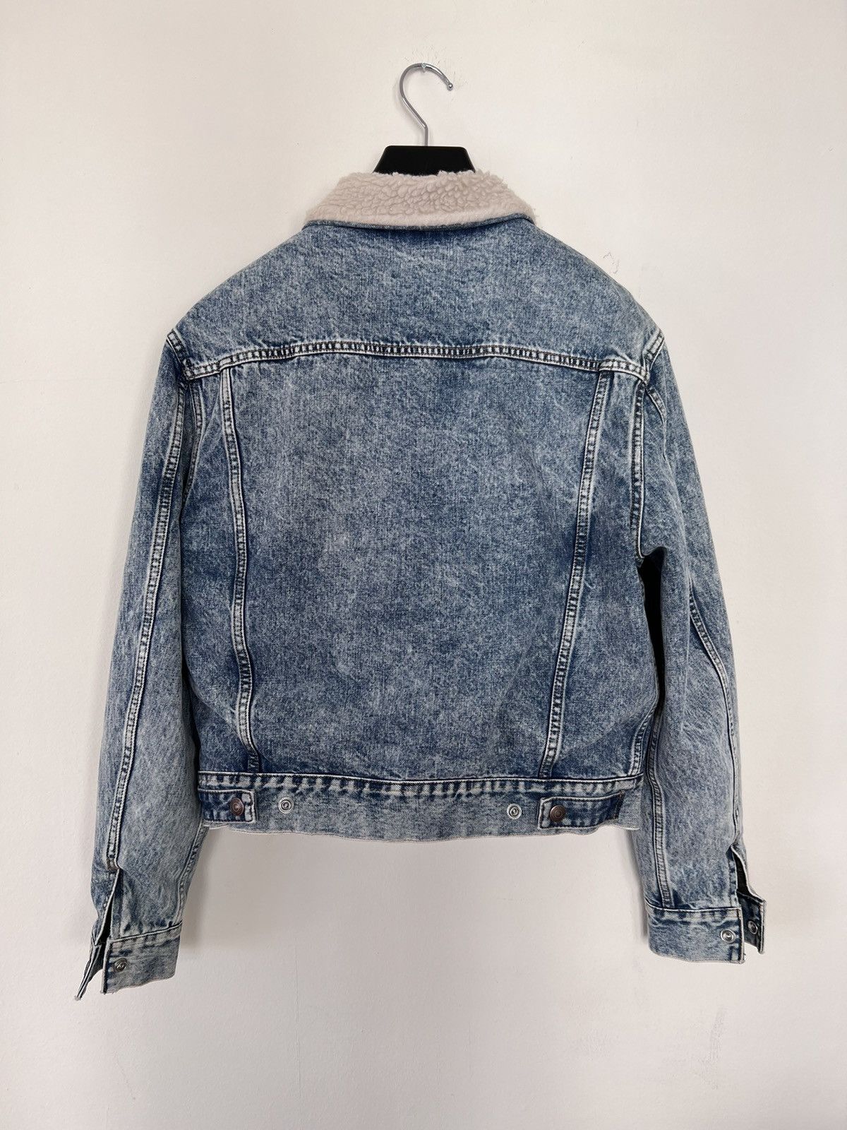 Celine × Hedi Slimane Celine Sherpa Jacket Denim XS Size US S / EU 44-46 / 1 - 2 Thumbnail
