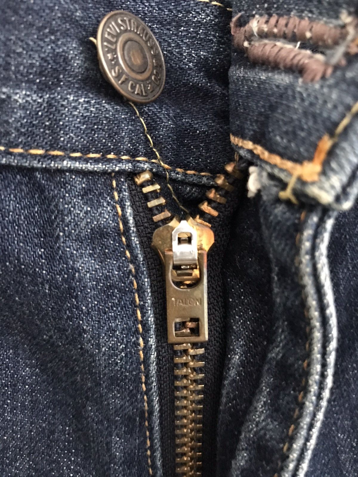 Levi's Vintage LVC Levi’s 505 Big E Japan Selvedge Denim Jeans Size US 28 / EU 44 - 10 Thumbnail