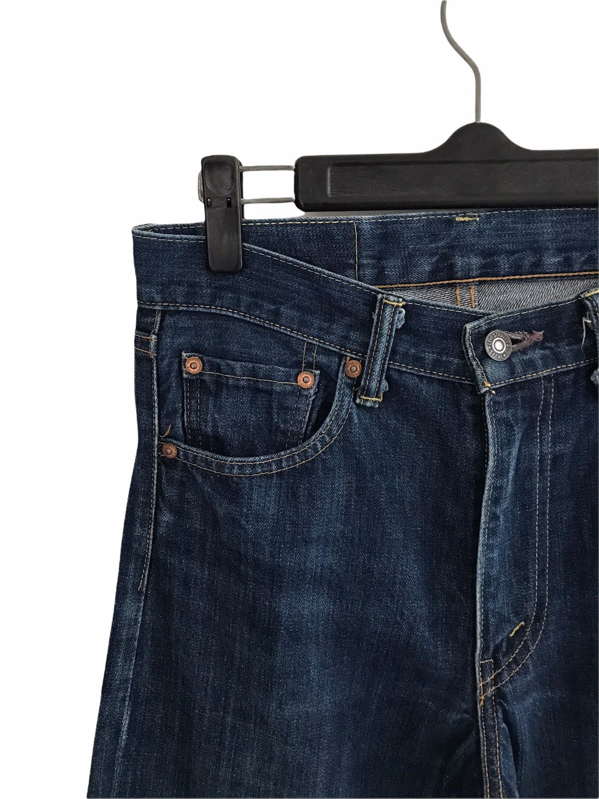 Levi's Vintage LVC Levi’s 505 Big E Japan Selvedge Denim Jeans Size US 28 / EU 44 - 4 Thumbnail