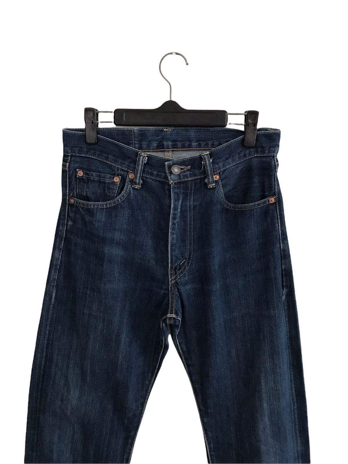 Levi's Vintage LVC Levi’s 505 Big E Japan Selvedge Denim Jeans Size US 28 / EU 44 - 3 Thumbnail