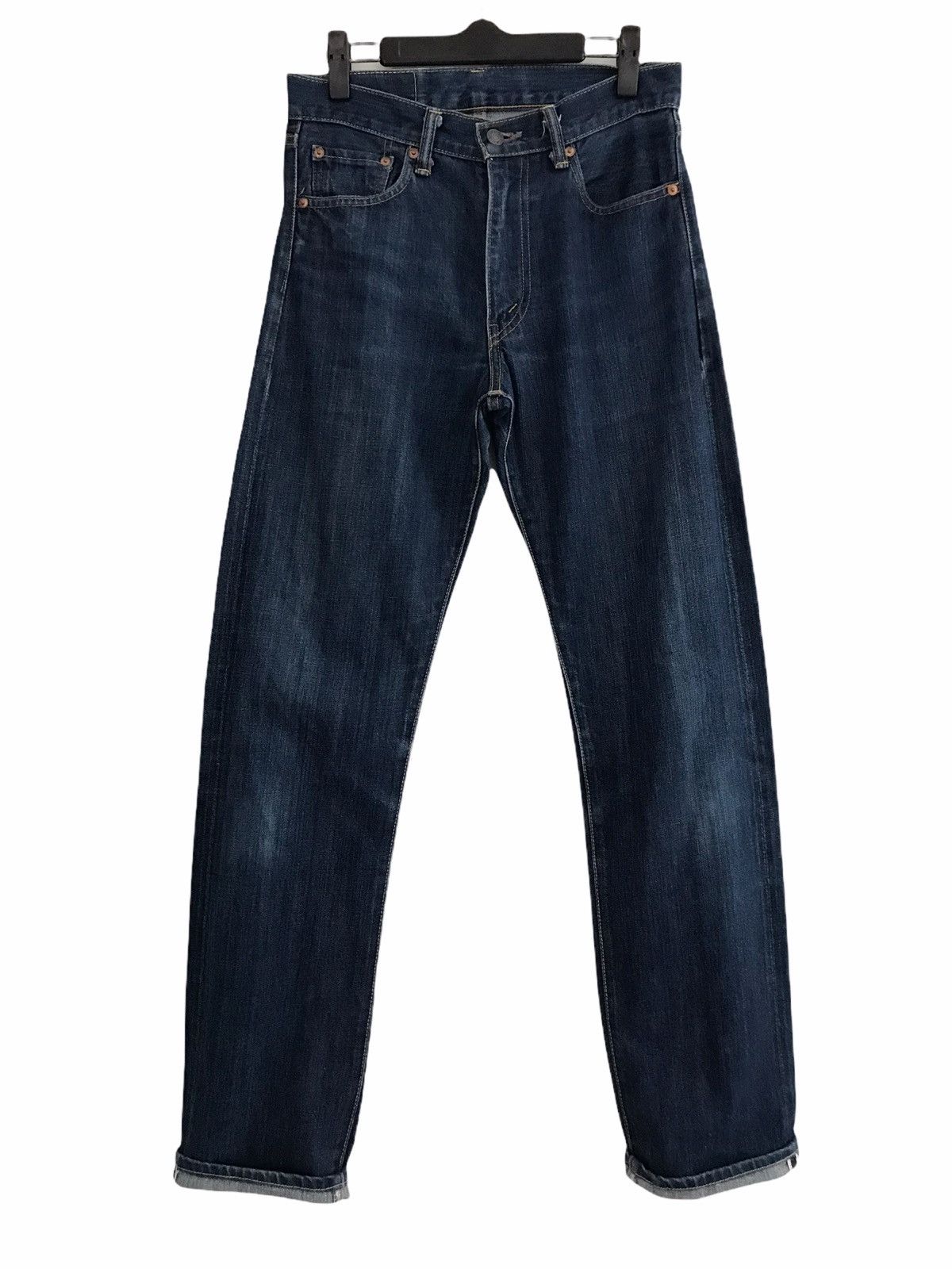 Levi's Vintage LVC Levi’s 505 Big E Japan Selvedge Denim Jeans Size US 28 / EU 44 - 1 Thumbnail
