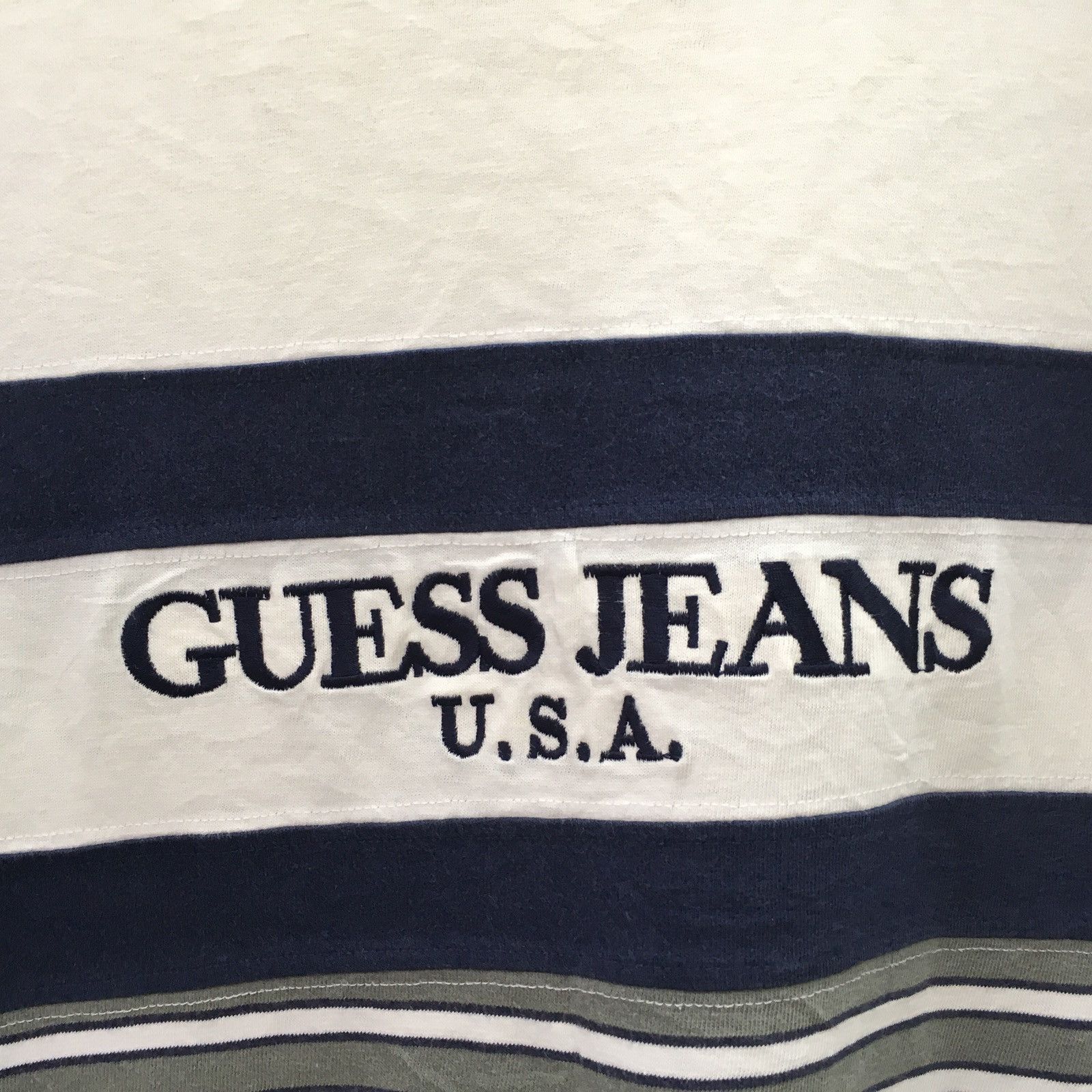 Guess × Vintage Rare!! Guess Stripes Size US S / EU 44-46 / 1 - 4 Thumbnail