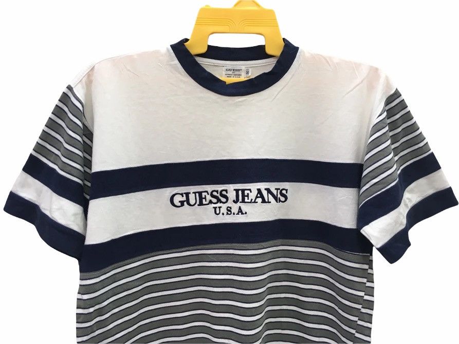 Guess × Vintage Rare!! Guess Stripes Size US S / EU 44-46 / 1 - 3 Thumbnail
