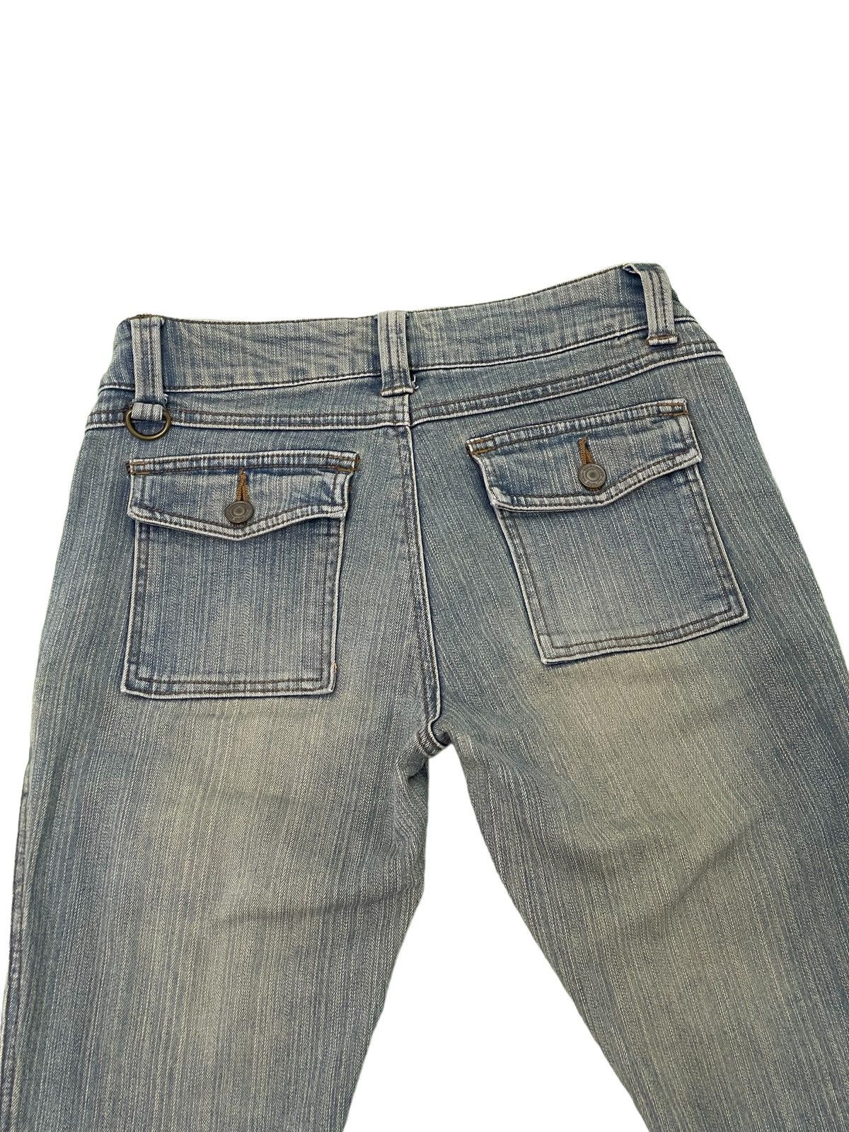 Japanese Brand Flare Jeans Daily Topics Low Rise Boot Cut Stretch 2🟦8 Size US 28 / EU 44 - 18 Thumbnail