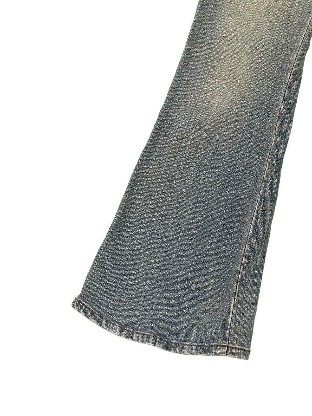 Japanese Brand Flare Jeans Daily Topics Low Rise Boot Cut Stretch 2🟦8 Size US 28 / EU 44 - 5 Thumbnail