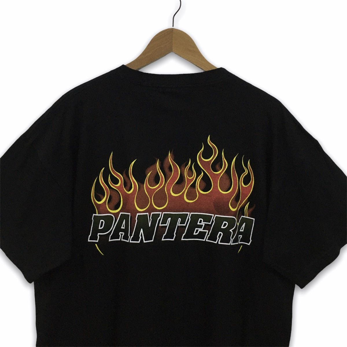 Band Tees × Vintage Vintage 1999 Pantera Glow In The Dark Printed Heavy Metal Size US XL / EU 56 / 4 - 8 Thumbnail