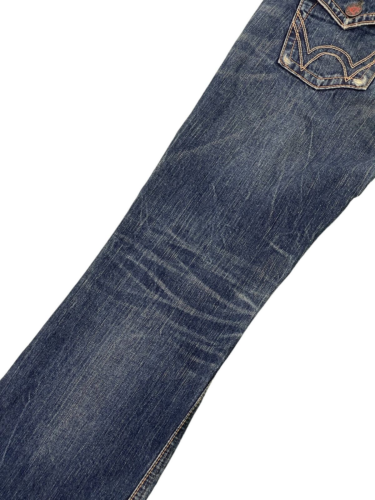 Edwin Flare Jeans Edwin Japan Faded Clawmark Boot Cut 2🟦8 Size US 29 - 17 Thumbnail