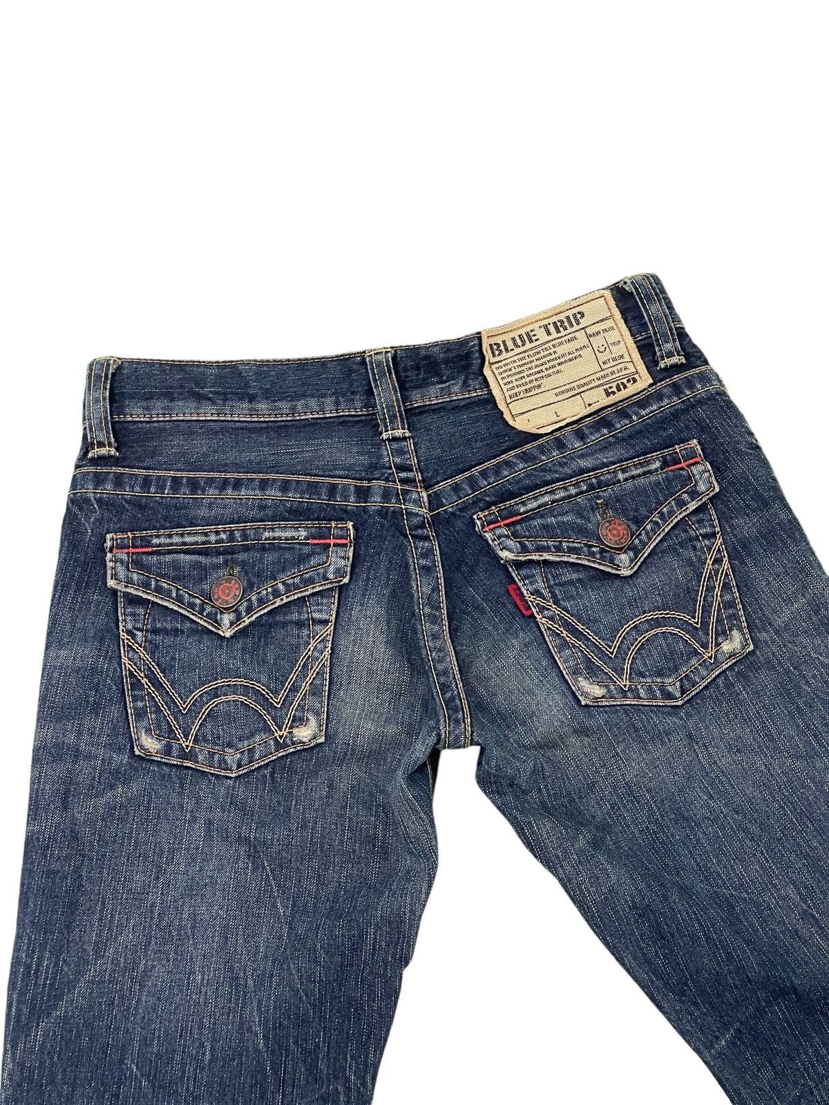 Edwin Flare Jeans Edwin Japan Faded Clawmark Boot Cut 2🟦8 Size US 29 - 18 Thumbnail