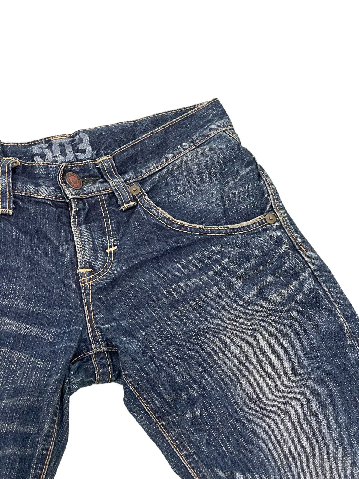 Edwin Flare Jeans Edwin Japan Faded Clawmark Boot Cut 2🟦8 Size US 29 - 9 Thumbnail