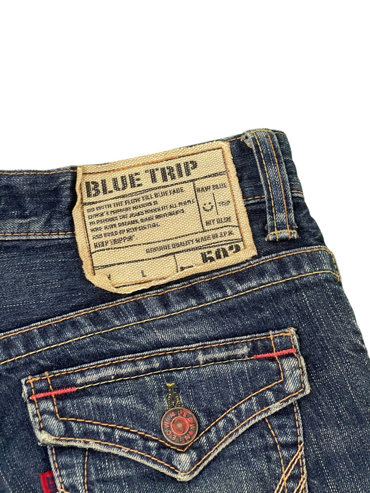 Edwin Flare Jeans Edwin Japan Faded Clawmark Boot Cut 2🟦8 Size US 29 - 19 Thumbnail