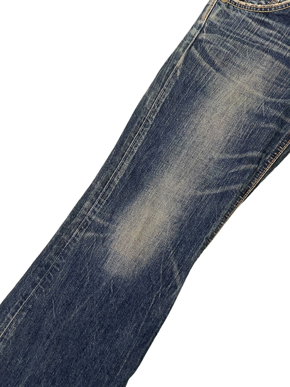Edwin Flare Jeans Edwin Japan Faded Clawmark Boot Cut 2🟦8 Size US 29 - 7 Thumbnail
