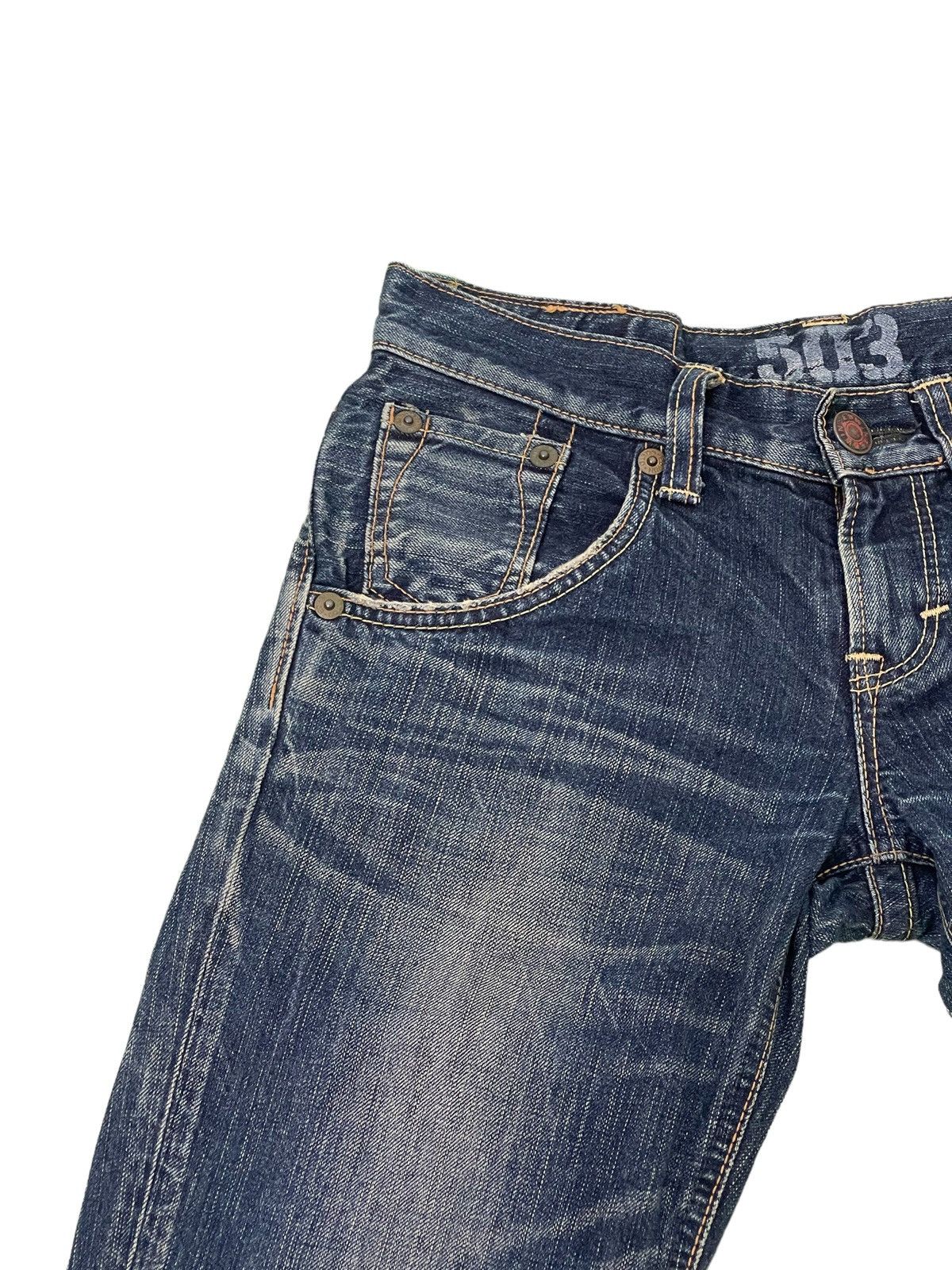 Edwin Flare Jeans Edwin Japan Faded Clawmark Boot Cut 2🟦8 Size US 29 - 8 Thumbnail