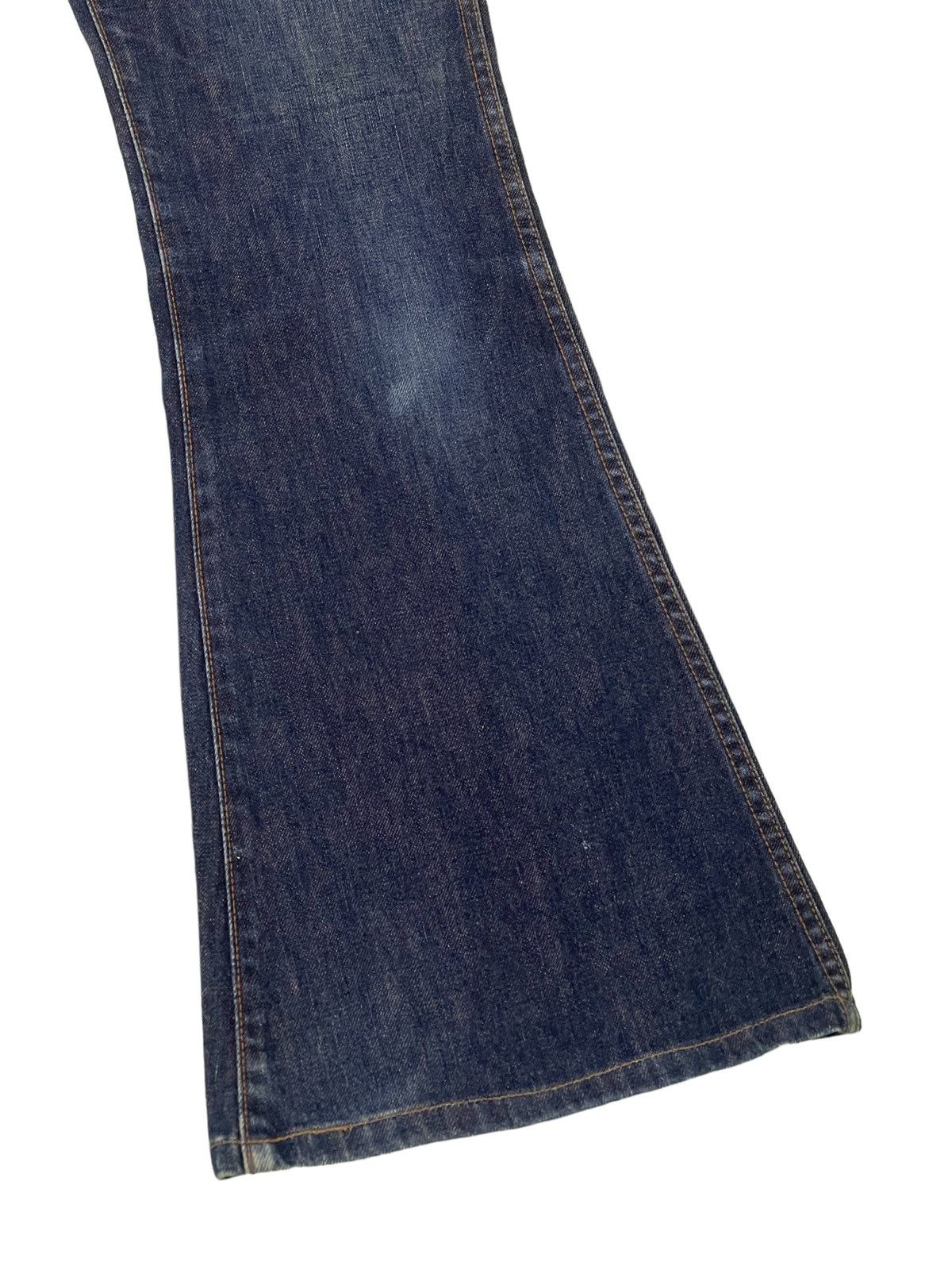 Japanese Brand Flare Jeans Brappers Japan Bell Bottom Denim 2🟦8 Size US 29 - 4 Thumbnail