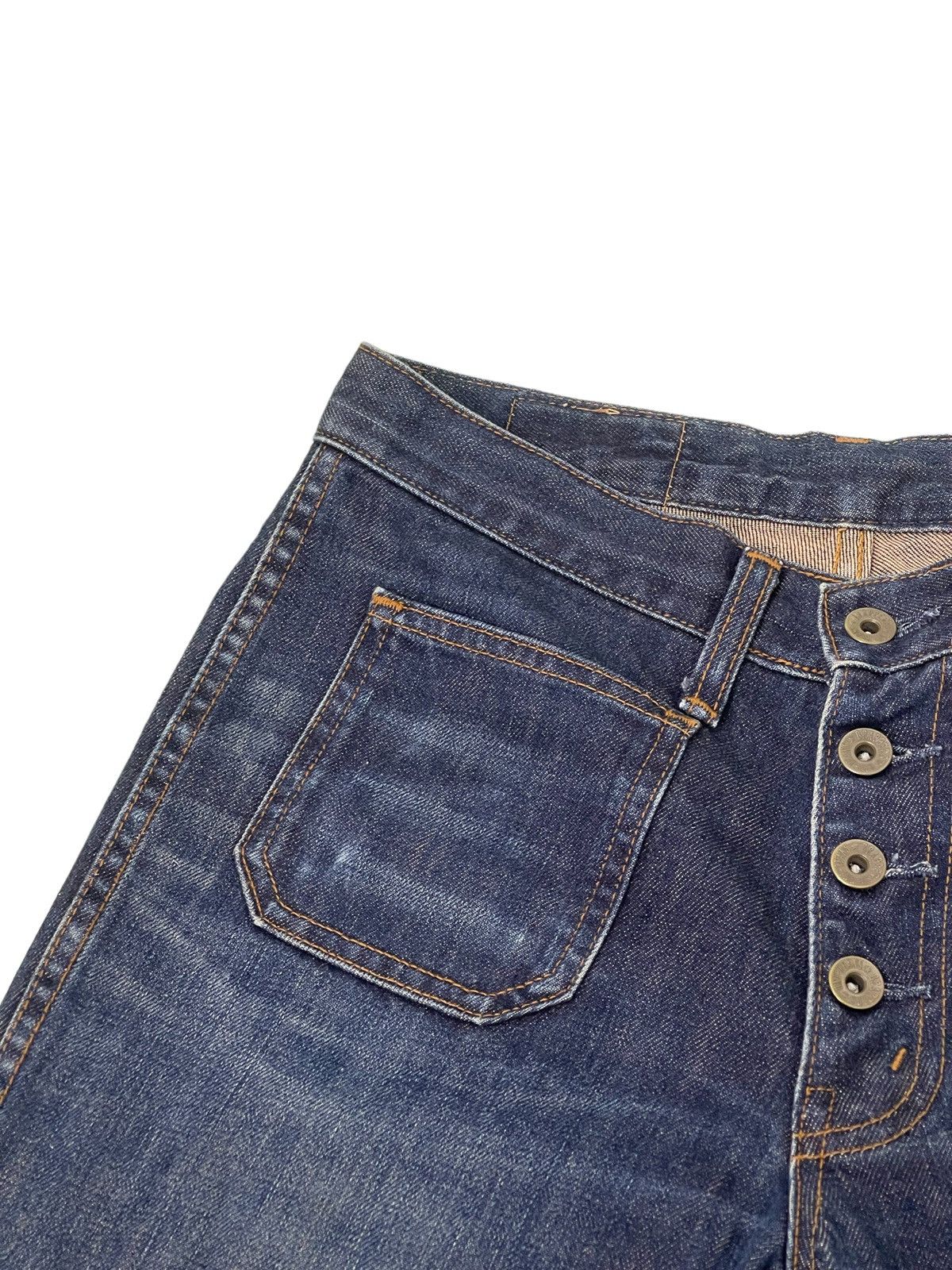 Japanese Brand Flare Jeans Brappers Japan Bell Bottom Denim 2🟦8 Size US 29 - 10 Thumbnail