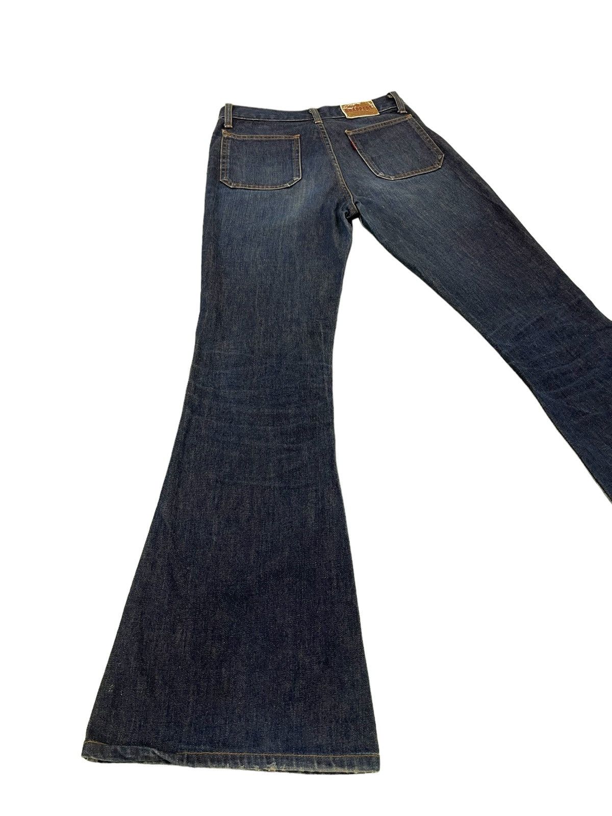 Japanese Brand Flare Jeans Brappers Japan Bell Bottom Denim 2🟦8 Size US 29 - 13 Thumbnail