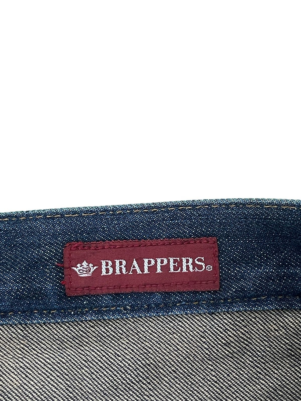 Japanese Brand Flare Jeans Brappers Japan Bell Bottom Denim 2🟦8 Size US 29 - 11 Thumbnail