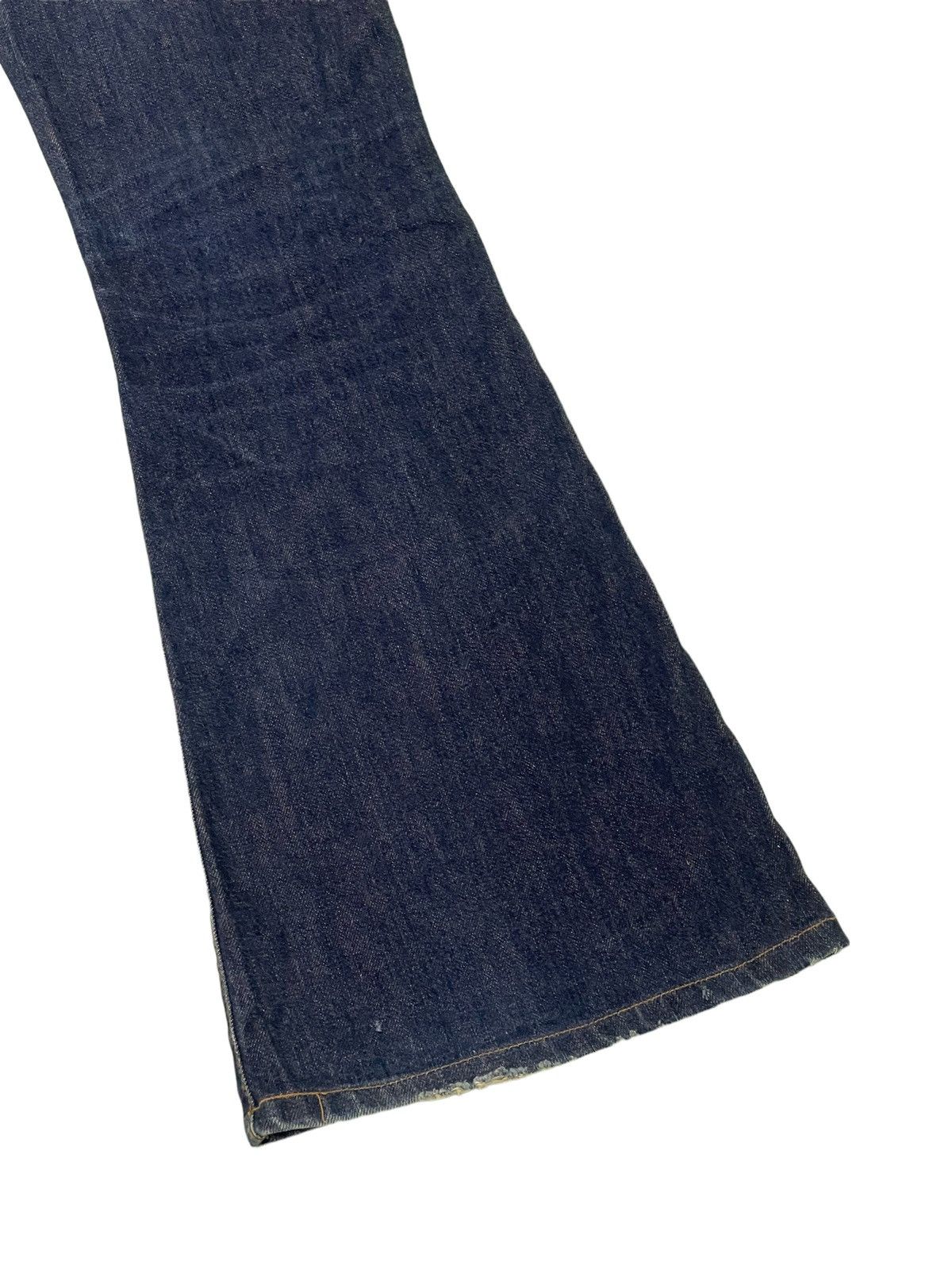 Japanese Brand Flare Jeans Brappers Japan Bell Bottom Denim 2🟦8 Size US 29 - 15 Thumbnail