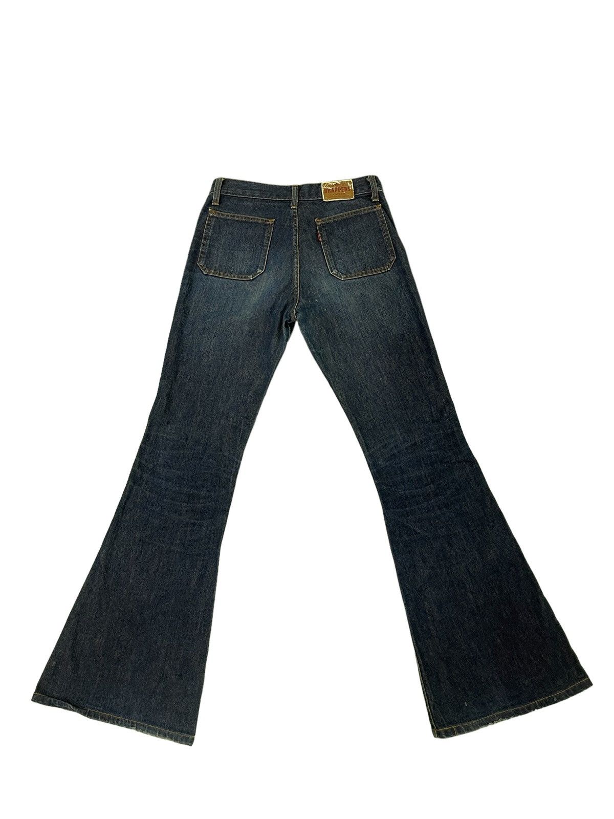 Japanese Brand Flare Jeans Brappers Japan Bell Bottom Denim 2🟦8 Size US 29 - 12 Thumbnail