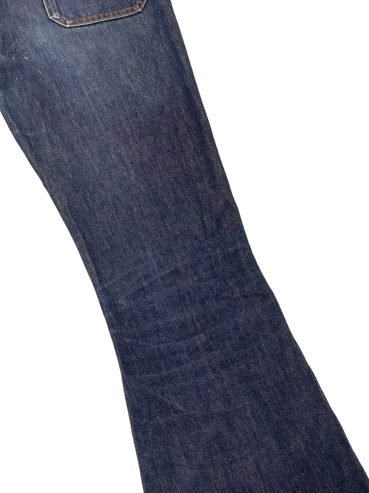 Japanese Brand Flare Jeans Brappers Japan Bell Bottom Denim 2🟦8 Size US 29 - 17 Thumbnail