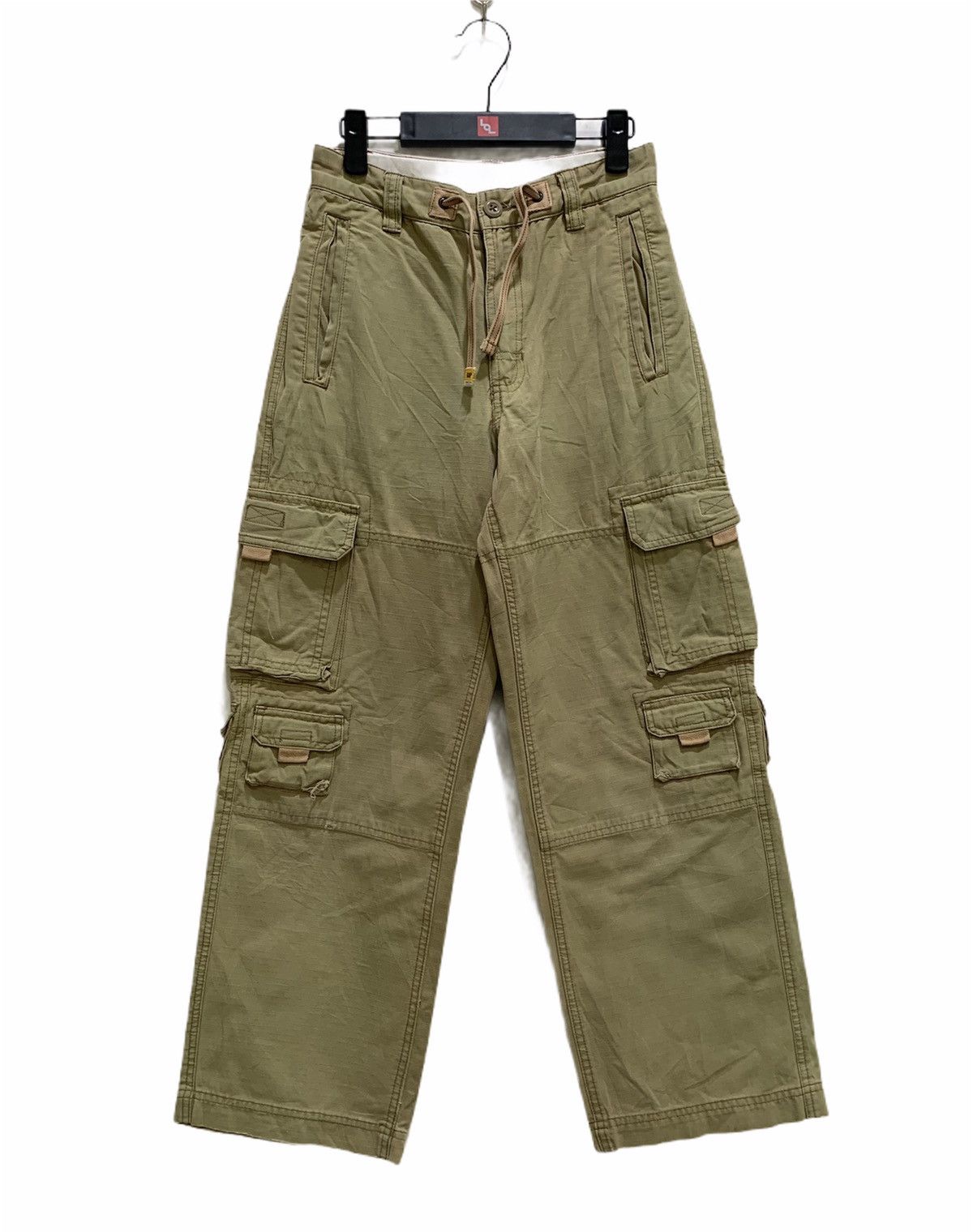 Gap × Japanese Brand GAP KID 10Pocket Drawstring Bondage Baggy Utility CargoPant Size US 26 / EU 42 - 1 Thumbnail