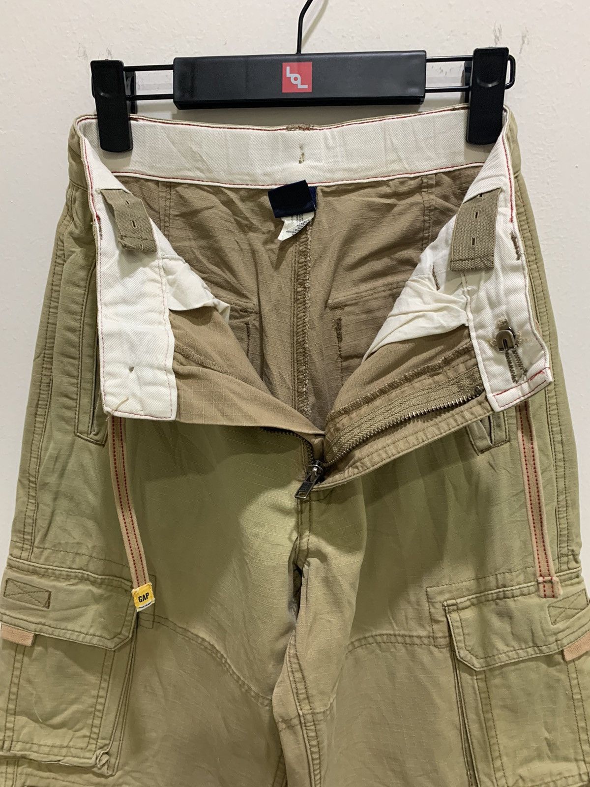 Gap × Japanese Brand GAP KID 10Pocket Drawstring Bondage Baggy Utility CargoPant Size US 26 / EU 42 - 14 Thumbnail