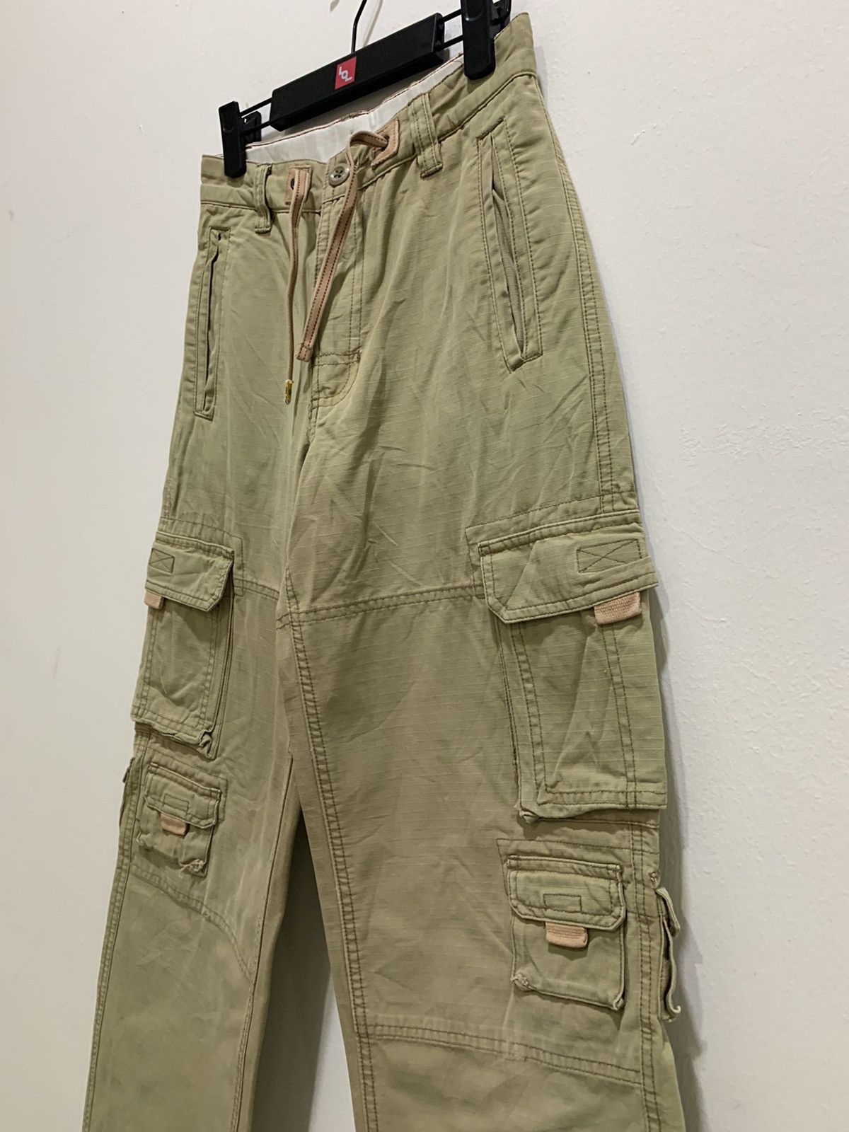 Gap × Japanese Brand GAP KID 10Pocket Drawstring Bondage Baggy Utility CargoPant Size US 26 / EU 42 - 7 Thumbnail