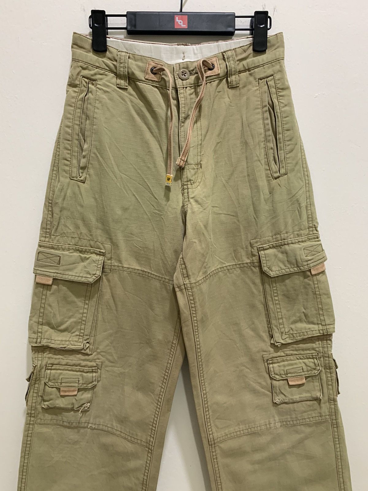 Gap × Japanese Brand GAP KID 10Pocket Drawstring Bondage Baggy Utility CargoPant Size US 26 / EU 42 - 4 Thumbnail
