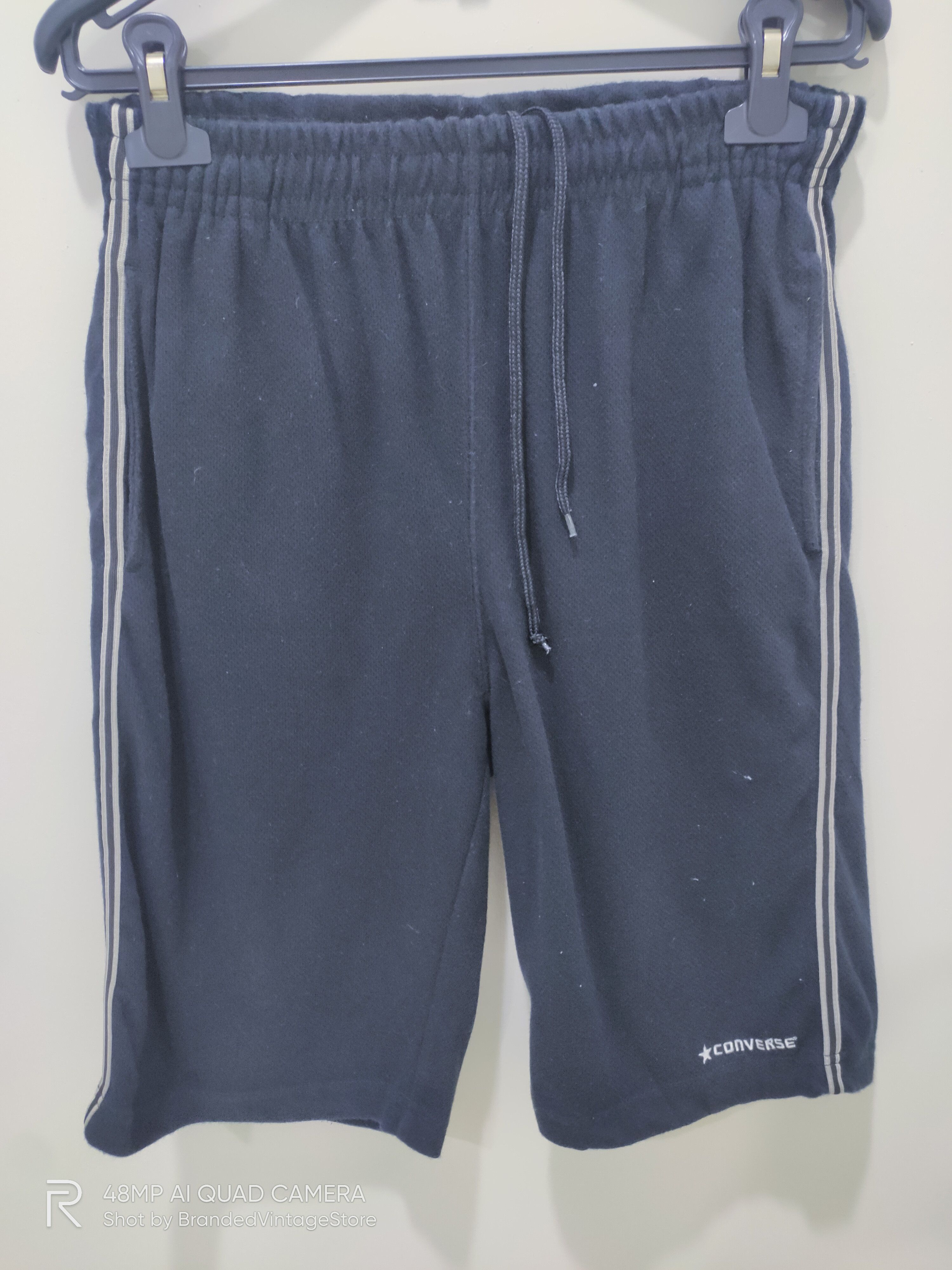 Converse Vintage CONVERSE Side Stripe Pullover Sportwear Short Pants Size US 31 - 3 Thumbnail