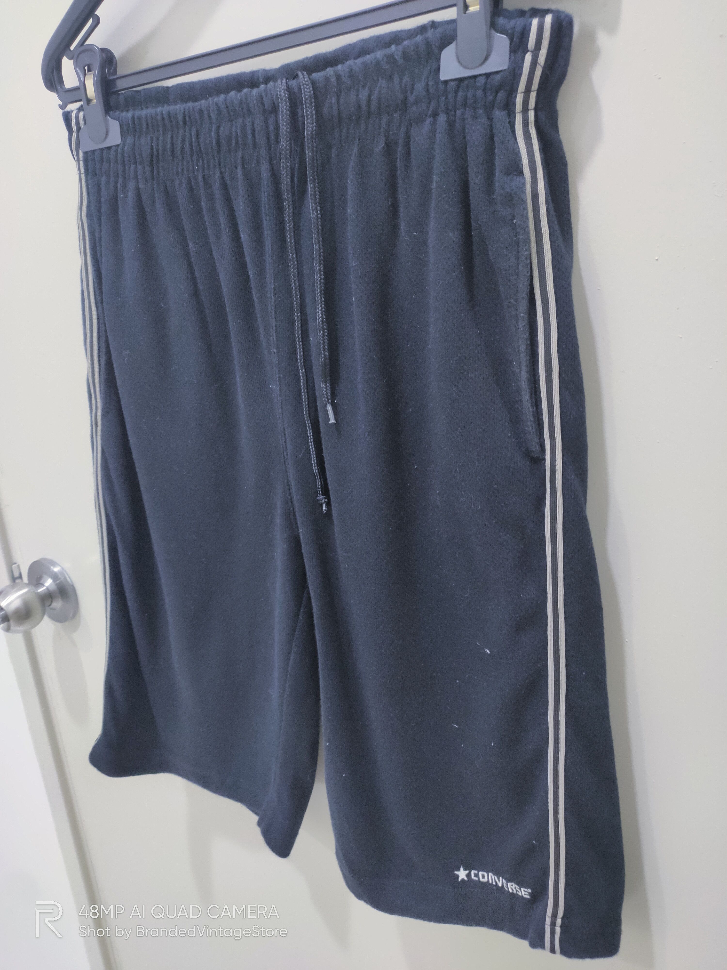 Converse Vintage CONVERSE Side Stripe Pullover Sportwear Short Pants Size US 31 - 5 Thumbnail