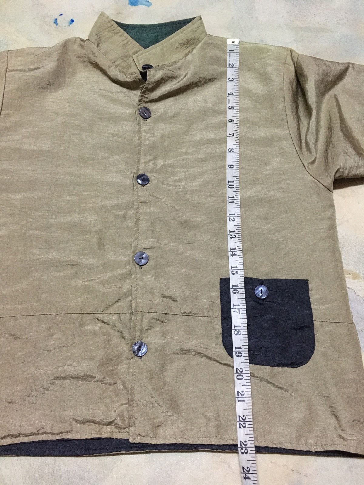Japanese Brand Japanese Brand Reversible Button Up Shirt Size US M / EU 48-50 / 2 - 7 Thumbnail
