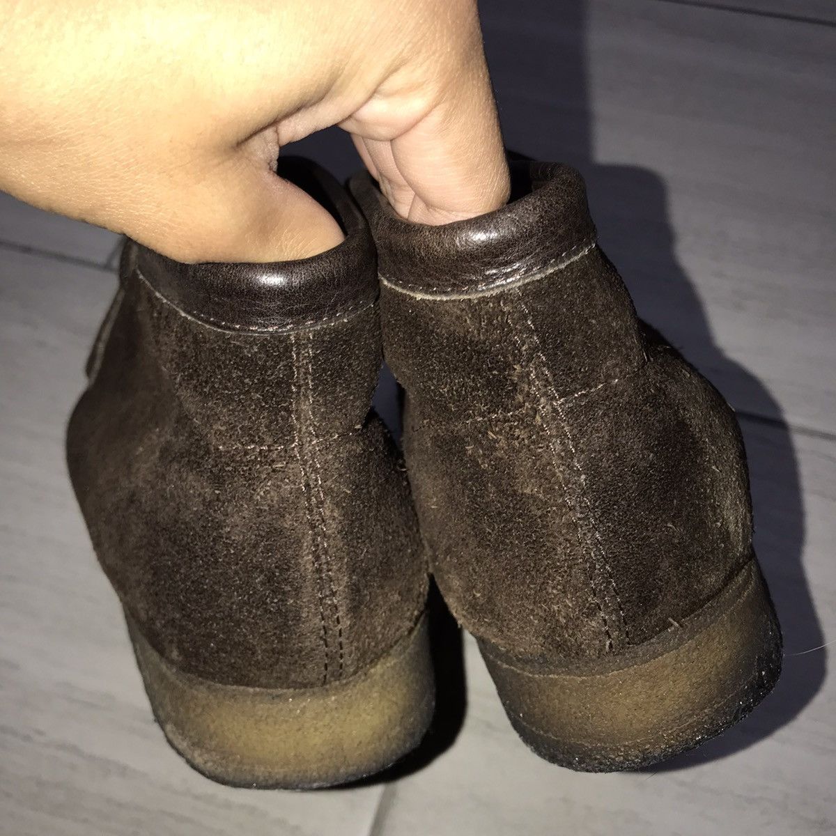 Clarks Clark Wallabee Mocha Brown Size US 9 / EU 42 - 4 Thumbnail