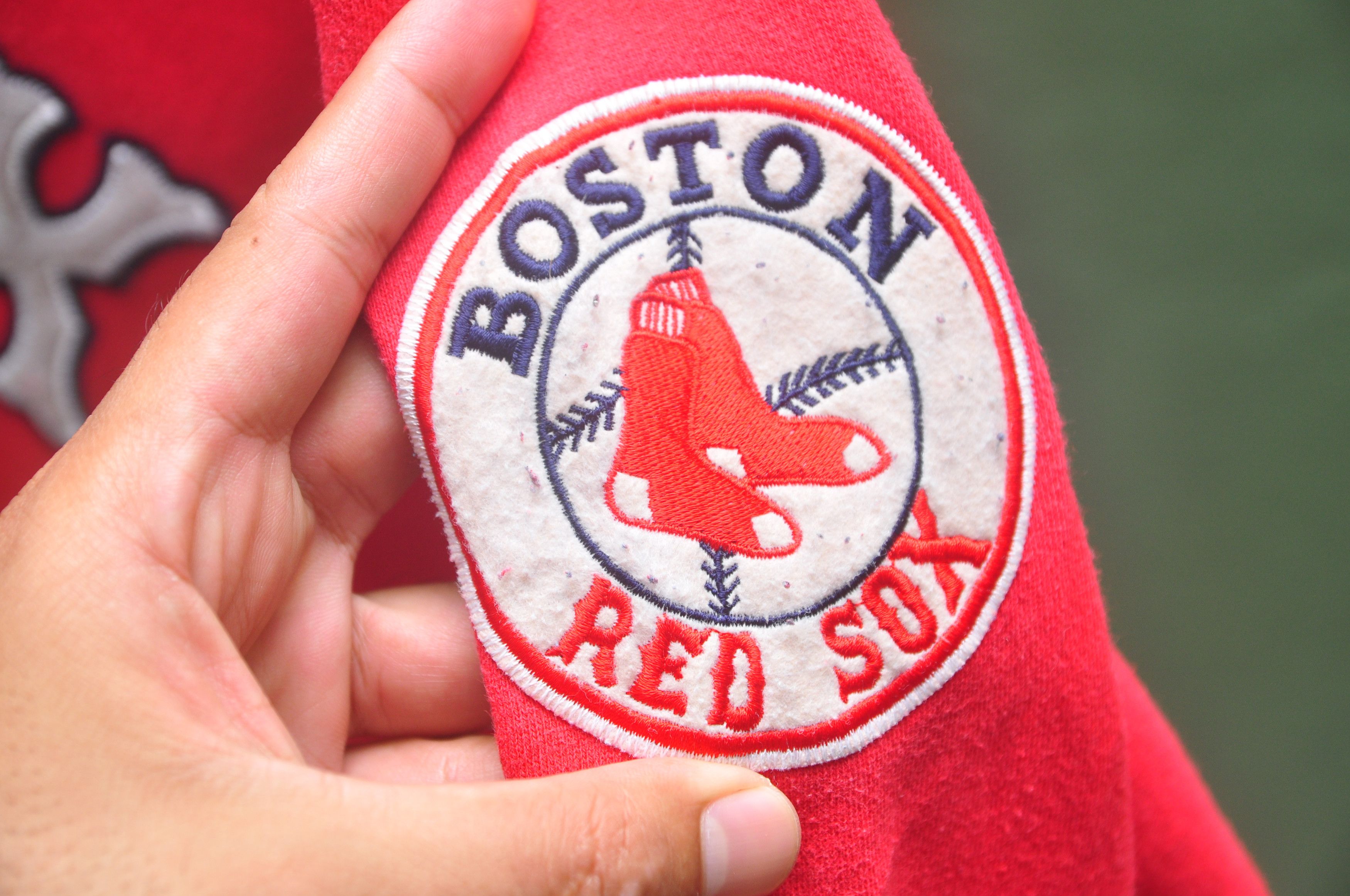Designer × Japanese Brand Vintage Red Sox Boston Baseball Sweatshirt Size US XL / EU 56 / 4 - 4 Thumbnail