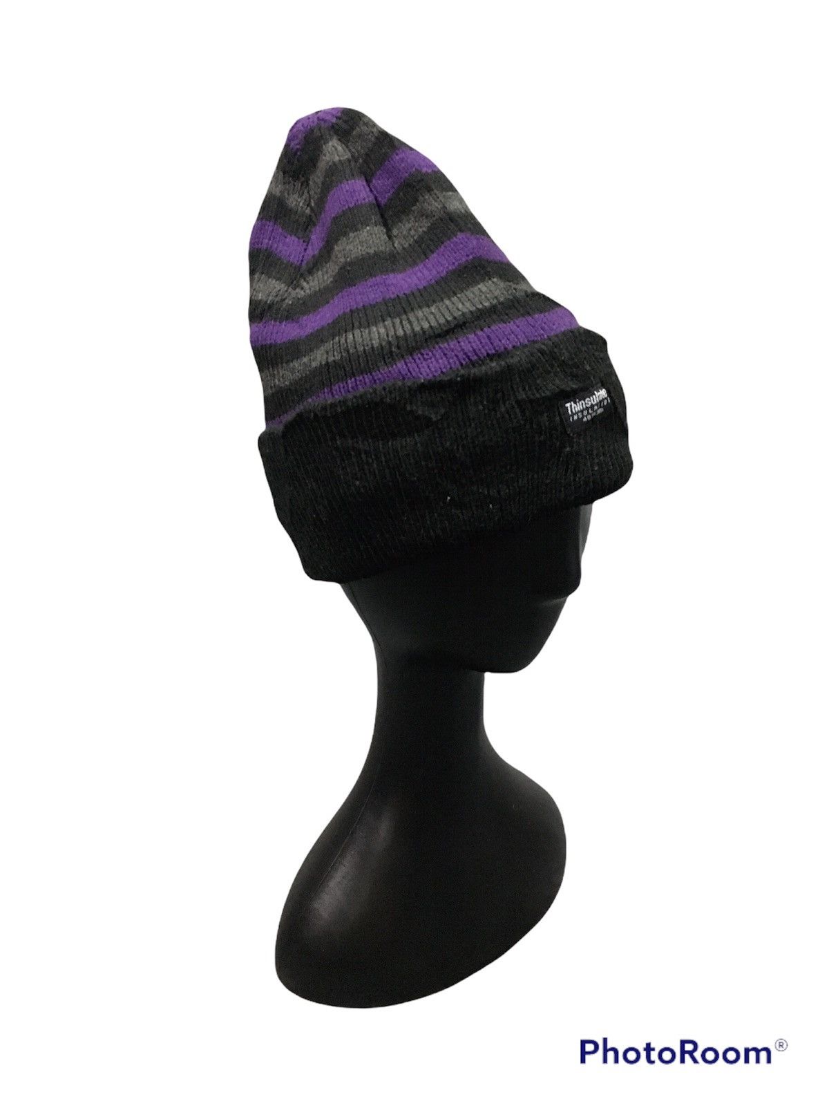 Other Thinsulate stripe beanie Kurt Kobain style Size ONE SIZE - 1 Thumbnail