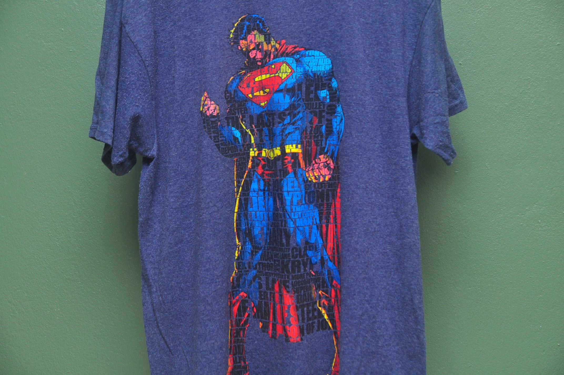 Designer × Japanese Brand × Marvel Comics Vintage Superman Digital Printed Designer Fashion Style Size US L / EU 52-54 / 3 - 3 Thumbnail