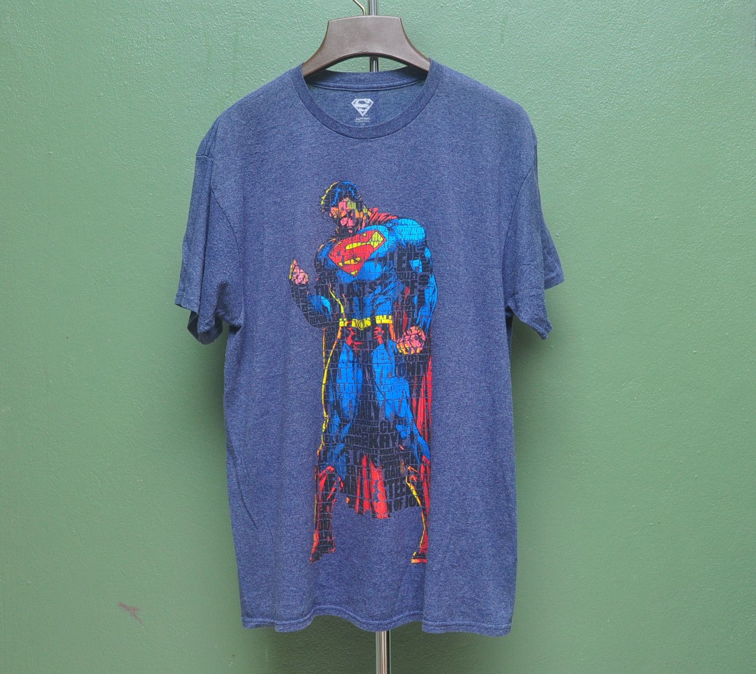 Vintage Superman Digital Printed Designer Fashion Style