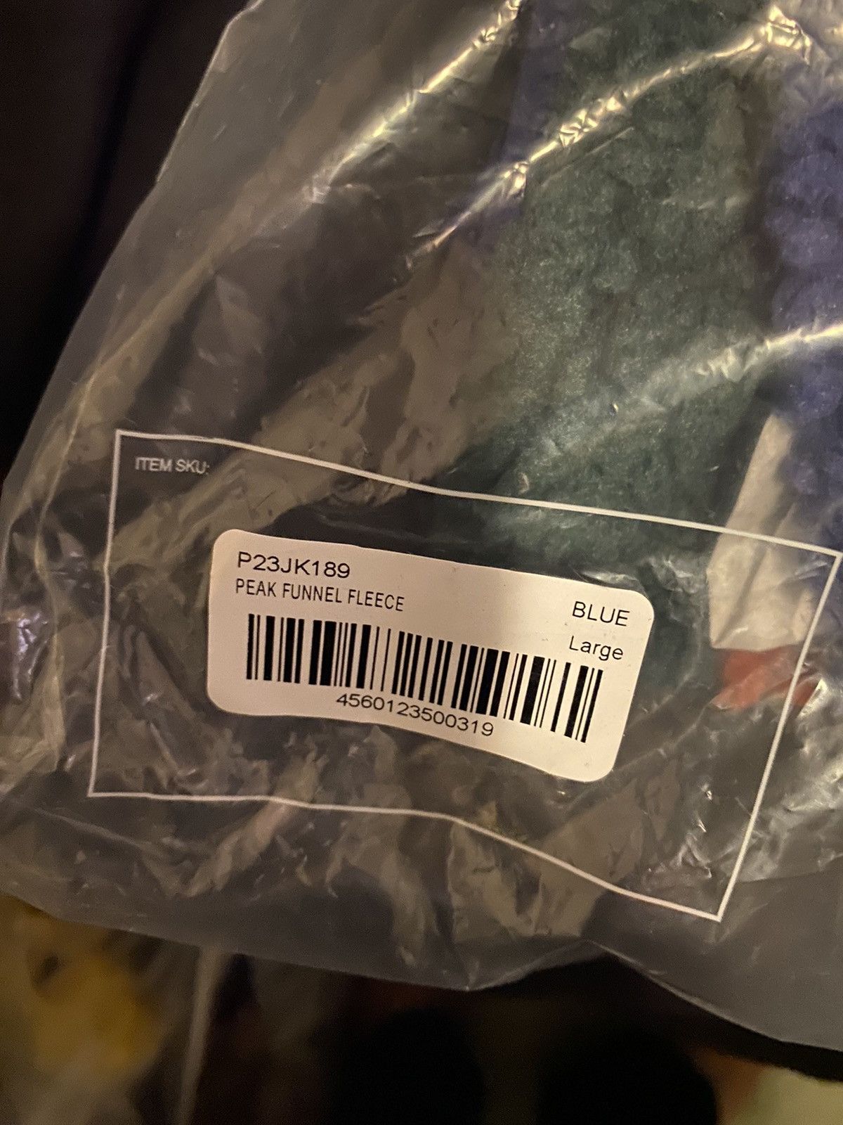 Palace Palace Peak Funnel Fleece Blue Size Large Size US L / EU 52-54 / 3 - 4 Thumbnail