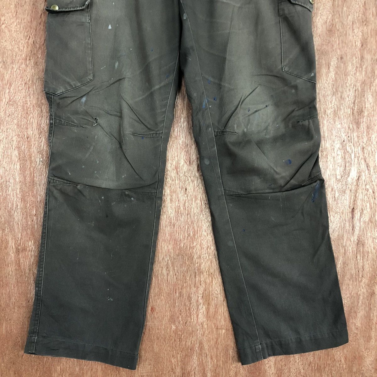 Japanese Brand Japan Brown Multipocket Tactical Cargo Pants #c836 Size US 32 / EU 48 - 3 Thumbnail