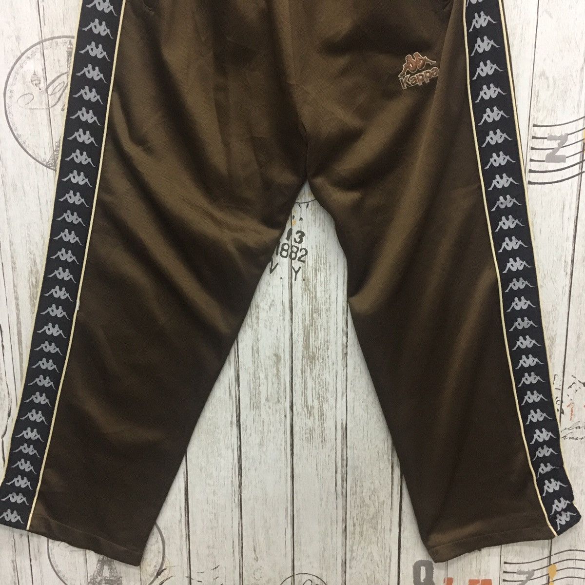 Kappa × Vintage Vintage KAPPA Side tape trainer joegger pants Size US 34 / EU 50 - 4 Thumbnail