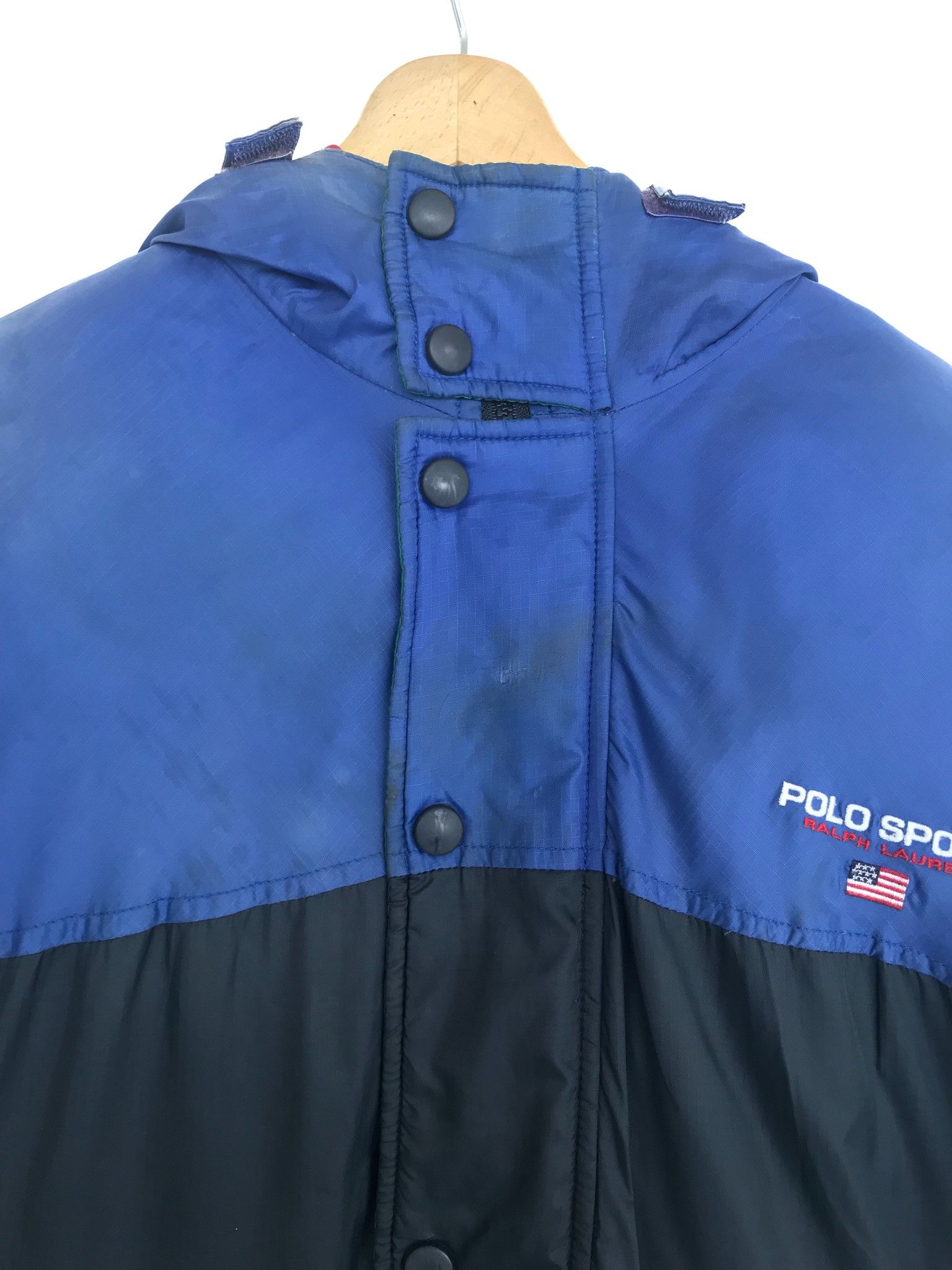 Polo Ralph Lauren Vintage polo sport multi colour puffer jacket Size US L / EU 52-54 / 3 - 5 Thumbnail