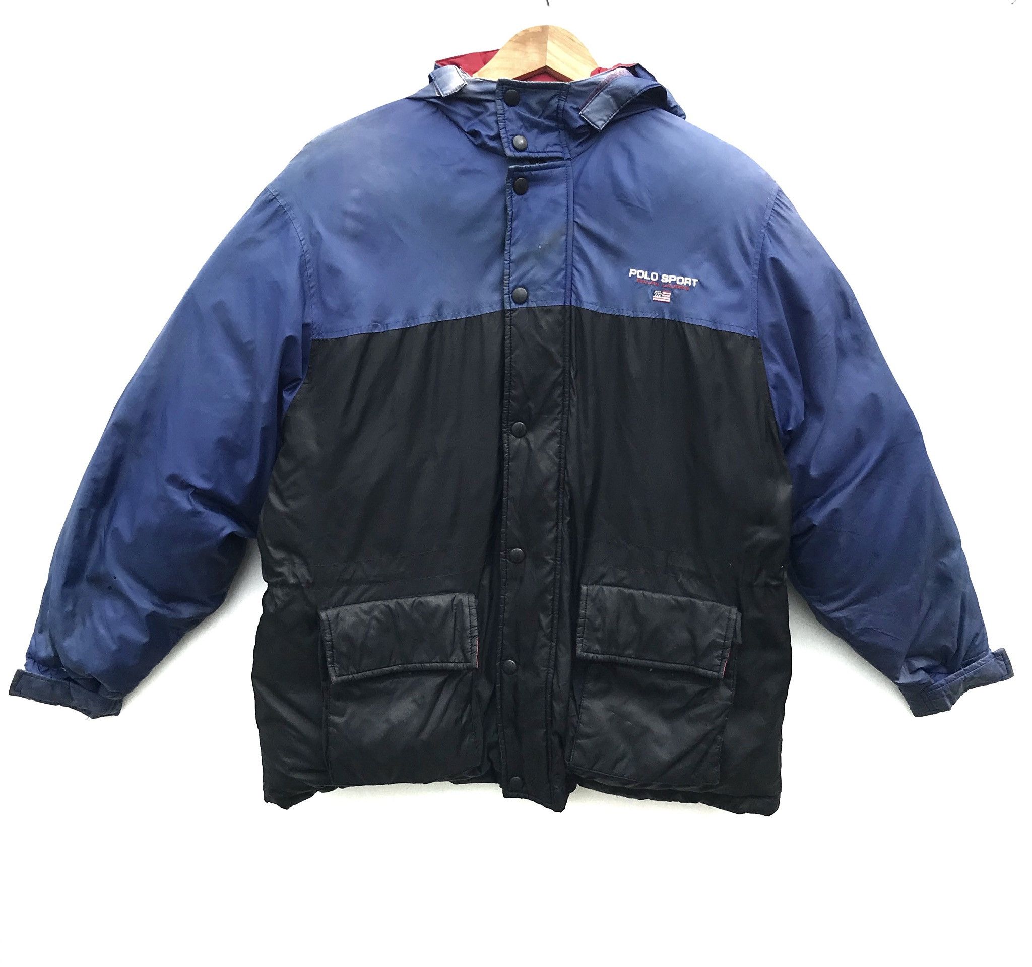 Polo Ralph Lauren Vintage polo sport multi colour puffer jacket Size US L / EU 52-54 / 3 - 4 Thumbnail