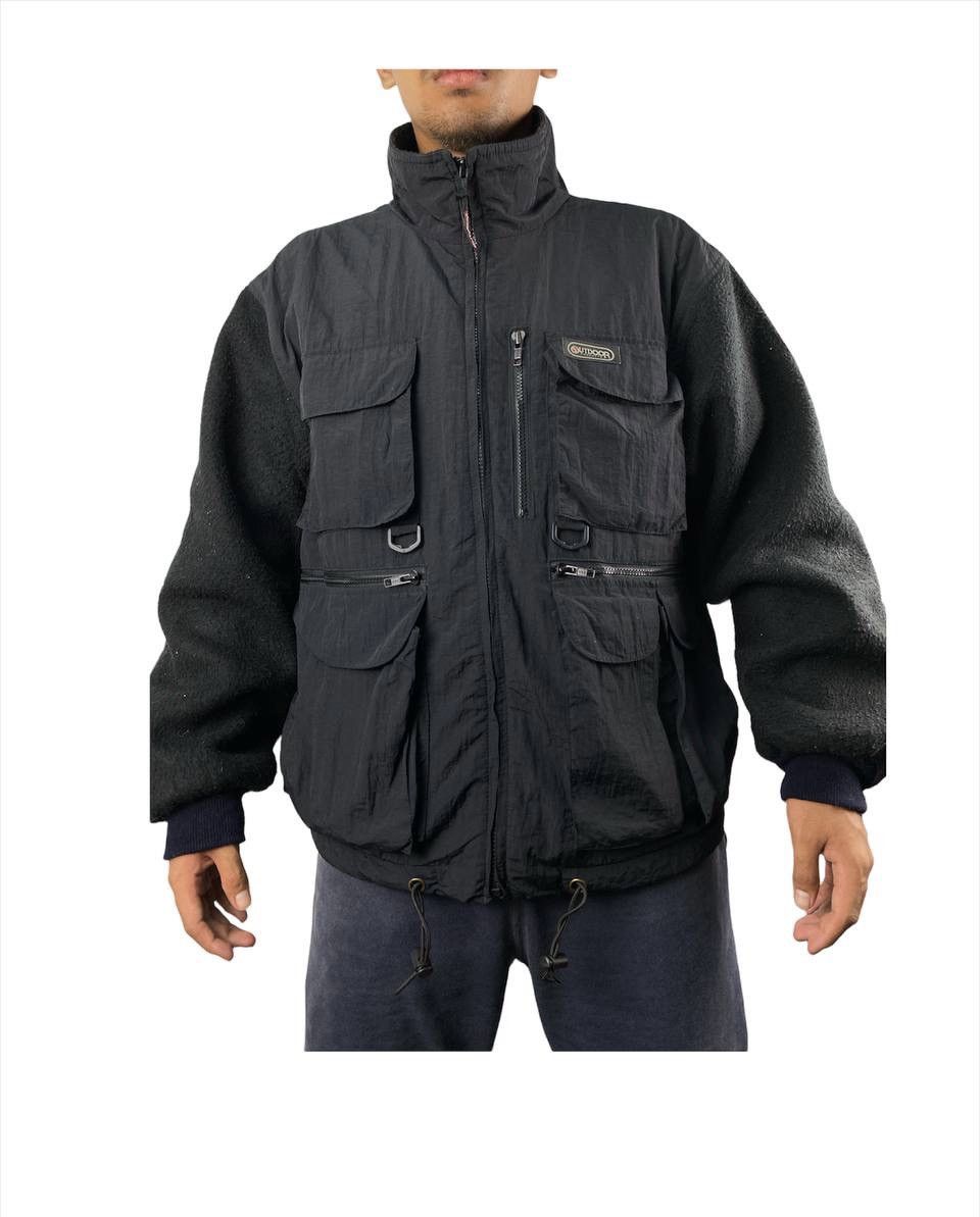 If Six Was Nine Outdoor Japan Parachute Cargo Bomber Jacket Issey Skyline Size US L / EU 52-54 / 3 - 1 Thumbnail
